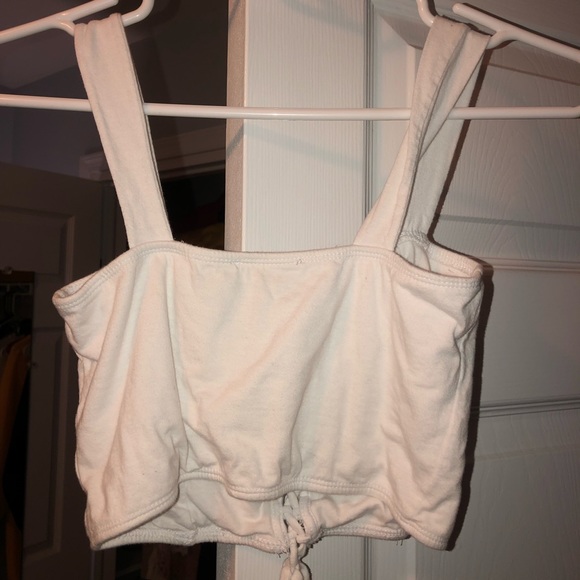 white cropped tube top - Picture 3 of 3